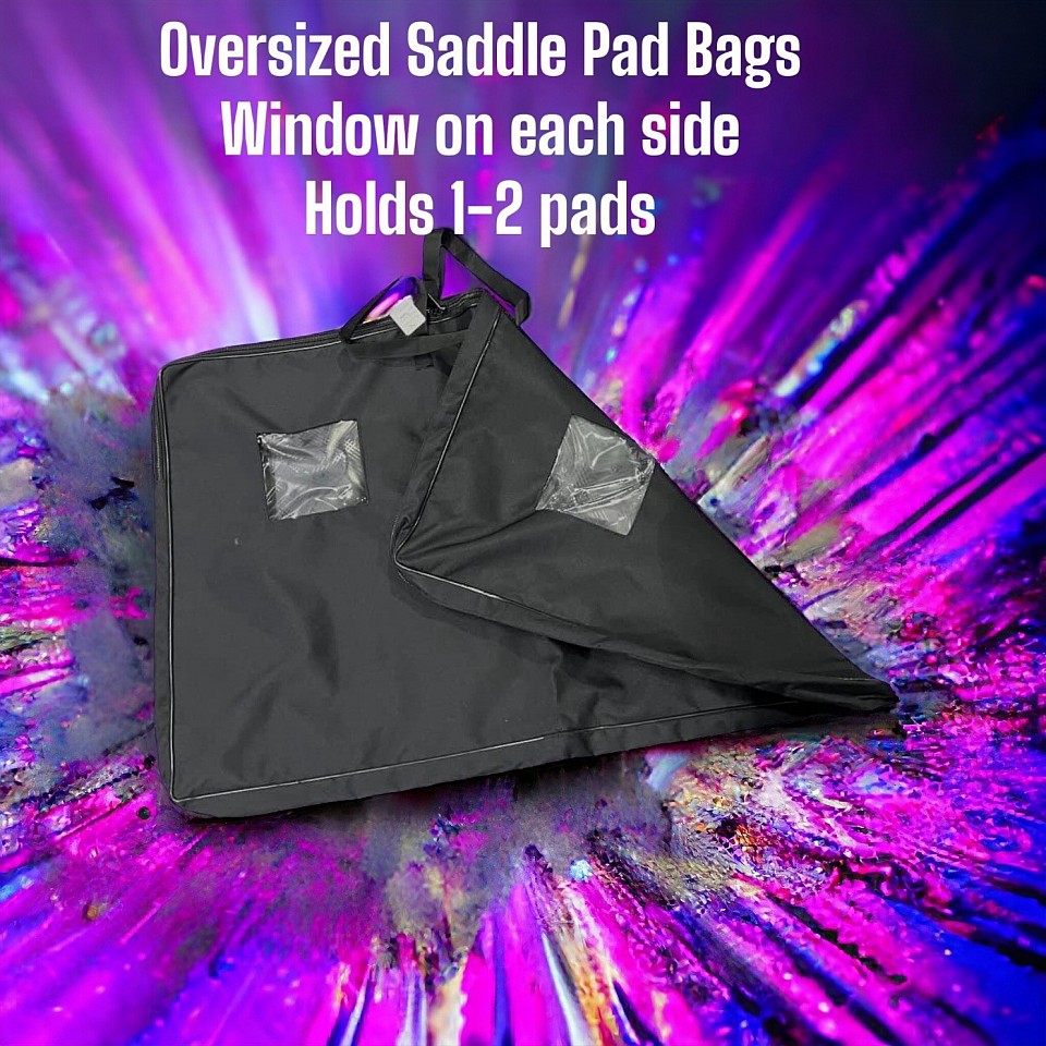 Saddle pad carrier